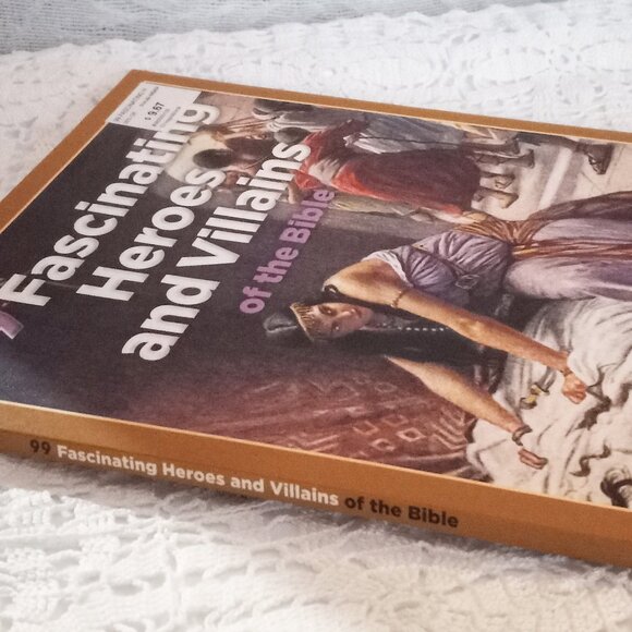 99 Fascinating Heroes And Villains Of The Bible Softcover paperback book - Picture 3 of 5